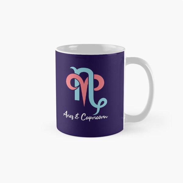 Item preview, Aries and Capricorn Couples Zodiac Horoscope designed and sold by jaygo.