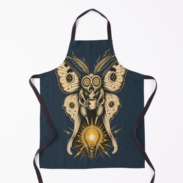 Item preview, Overstimulated Moth Funny Caffeine Burnout Graphic designed and sold by Fun2Fentastic.