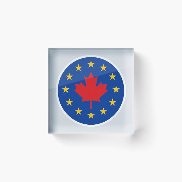 Item preview, Canada–EU Strategic Partnership designed and sold by The Digital Compass.