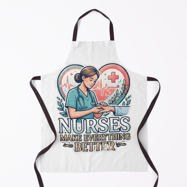 Item preview, Nurses Make Everything Better Heart Stethoscope Nurse Gift designed and sold by PixelStyle Studio.