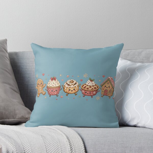 Item preview, Cute Kawaii Christmas Sweets & Holiday Baking Squad designed and sold by InkWeaveShop.