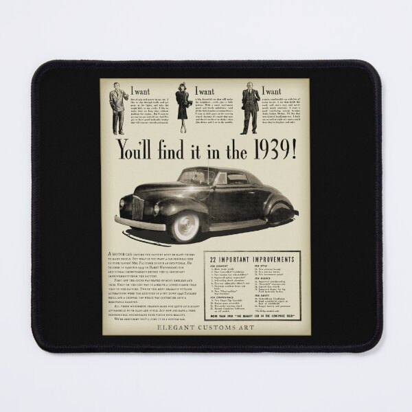 Item preview, 1939 Coupe Harry Westergard - Mel Falconer with text, Kustom, Hot Rod, Muscle Car designed and sold by Elegant Customs.