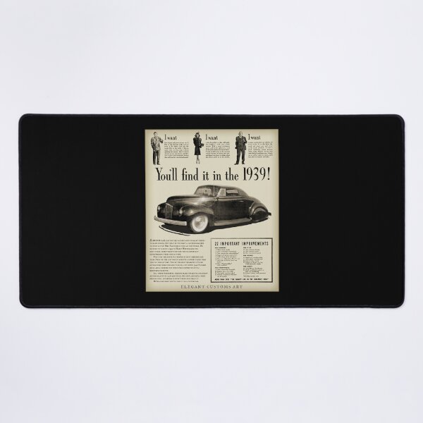 Item preview, 1939 Coupe Harry Westergard - Mel Falconer with text, Kustom, Hot Rod, Muscle Car designed and sold by Elegant Customs.