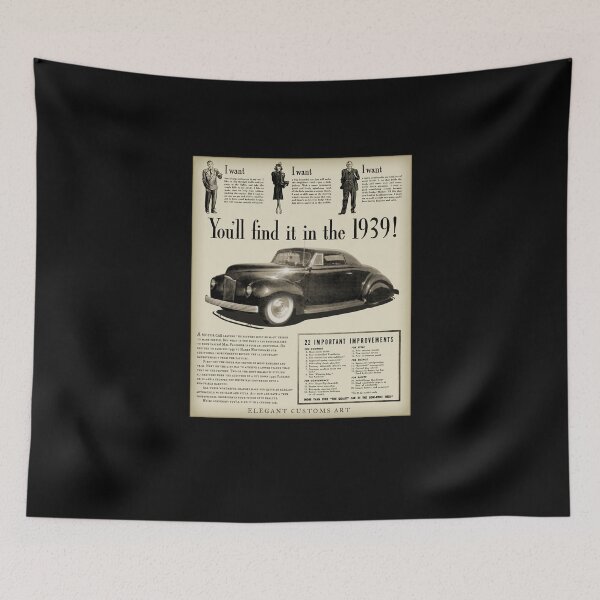 Item preview, 1939 Coupe Harry Westergard - Mel Falconer with text, Kustom, Hot Rod, Muscle Car designed and sold by Elegant Customs.