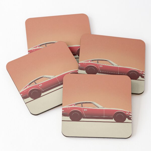 Item preview, Classic sports car profile at sunset designed and sold by anytka.
