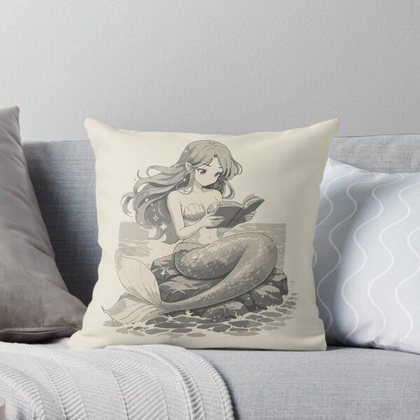 Item preview, Manga Mermaid Reading: Anime Book Design designed and sold by Pineapple-Tree.