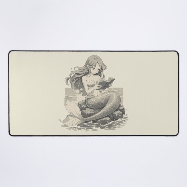 Item preview, Manga Mermaid Reading: Anime Book Design designed and sold by Pineapple-Tree.
