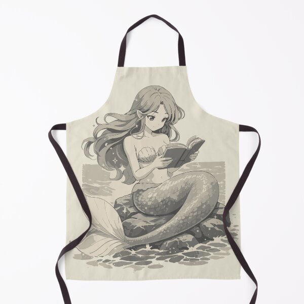 Item preview, Manga Mermaid Reading: Anime Book Design designed and sold by Pineapple-Tree.