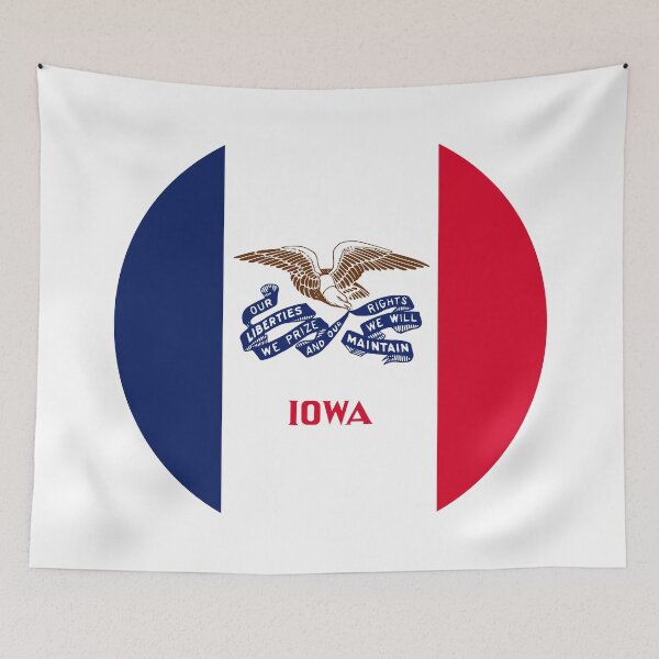 Item preview, Iowa Circle Flag Moving Away Gift, Homesick IA Present designed and sold by shitpostee.