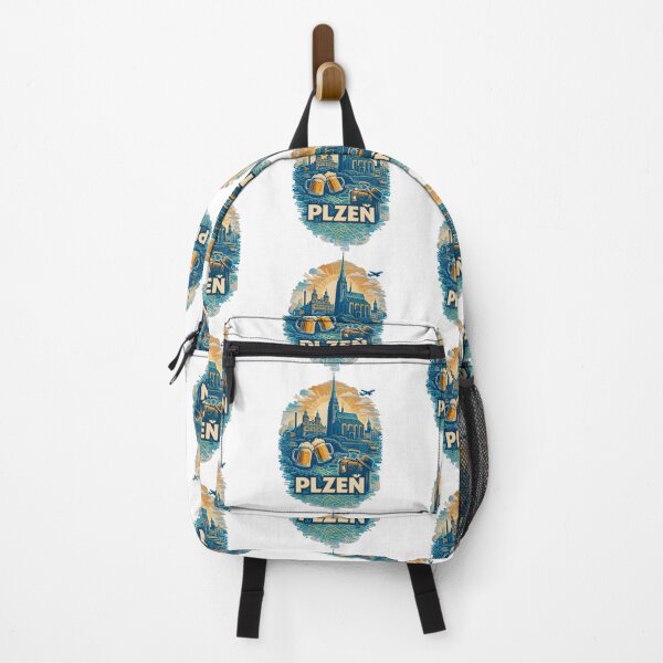 Item preview, Plzeň Skyline – Pilsen Silhouette Travel Motif designed and sold by Pineapple-Tree.
