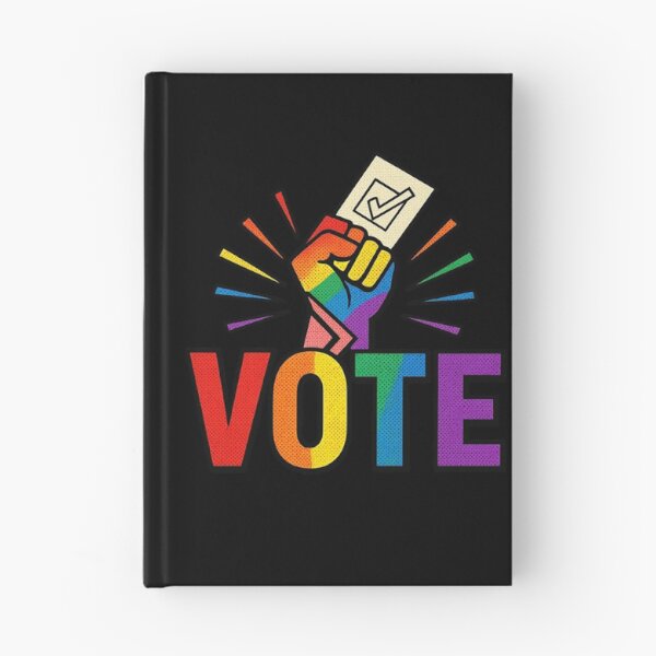 Item preview, LGBTQ Vote People Power – Pride Equality Democracy designed and sold by TEEJAMBOREE.