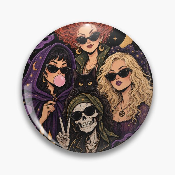 Item preview, Hocus Pocus Sanderson Sisters Witches Halloween Tee, Billy Butcherson  designed and sold by CatiaStudioArt.