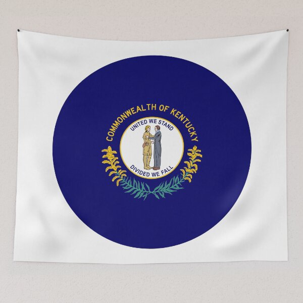 Item preview, Kentucky Circle Flag Moving Away Gift, Homesick KY Present designed and sold by shitpostee.