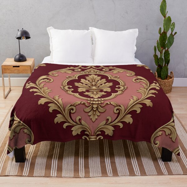 Item preview, Regal Merlot & Antique Gold Baroque designed and sold by DesignsByPrnces.