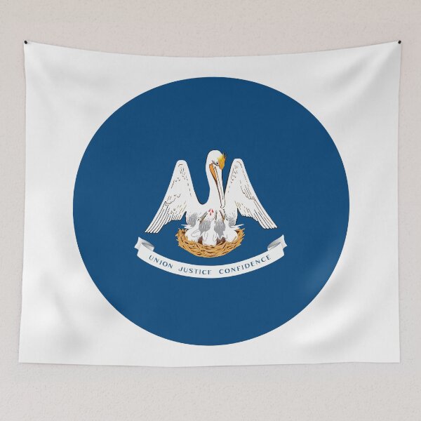 Item preview, Louisiana Circle Flag Moving Away Gift, Homesick LA Present designed and sold by shitpostee.