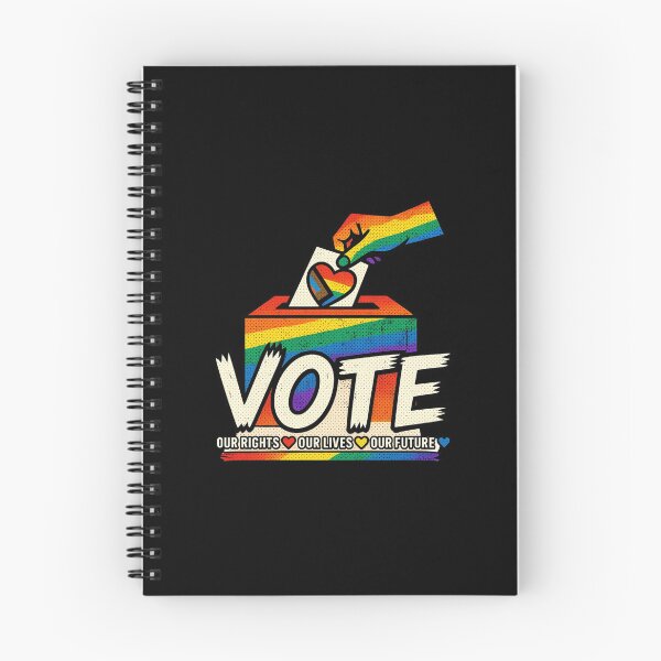 Item preview, LGBTQ Vote People Power – Pride Equality Democracy designed and sold by TEEJAMBOREE.