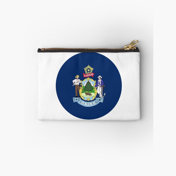 Item preview, Maine Circle Flag Moving Away Gift, Homesick ME Present designed and sold by shitpostee.