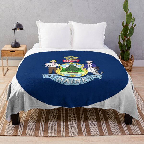 Item preview, Maine Circle Flag Moving Away Gift, Homesick ME Present designed and sold by shitpostee.