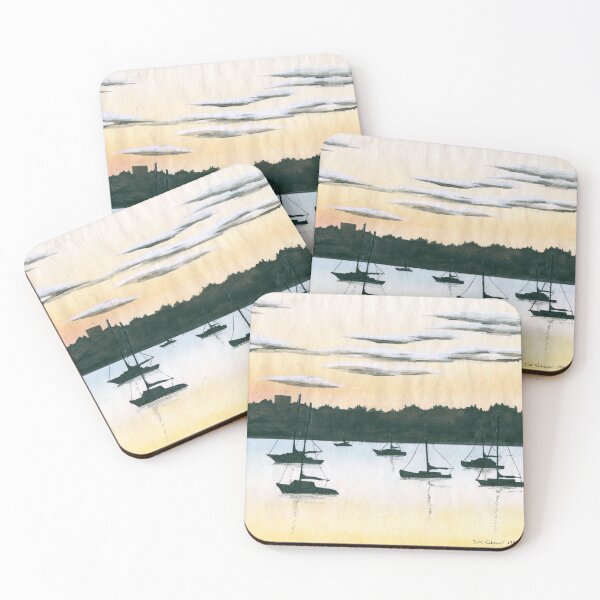 Item preview, Sunset on Salem Willows designed and sold by Imagine Bee Studio.