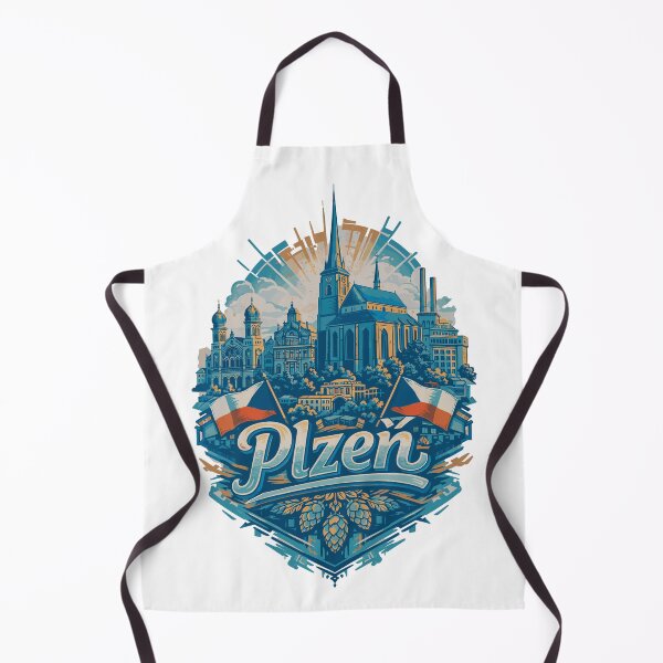 Item preview, Plzeň Skyline – Pride & Home Pilsen Design designed and sold by Pineapple-Tree.