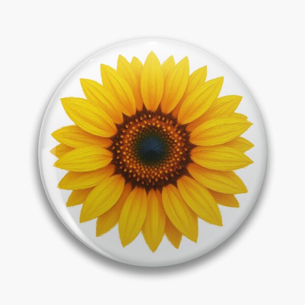 Item preview, Vibrant Sunflower Oil Painting Texture Bright Yellow Floral designed and sold by SmallDart Creations.