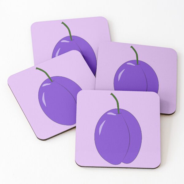 Item preview, Plum, purple, sweet fruit designed and sold by PoppyPurple.