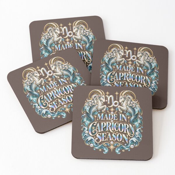 Item preview, Made in Capricorn Season – Celestial Sea Goats designed and sold by MetaModel Editions.