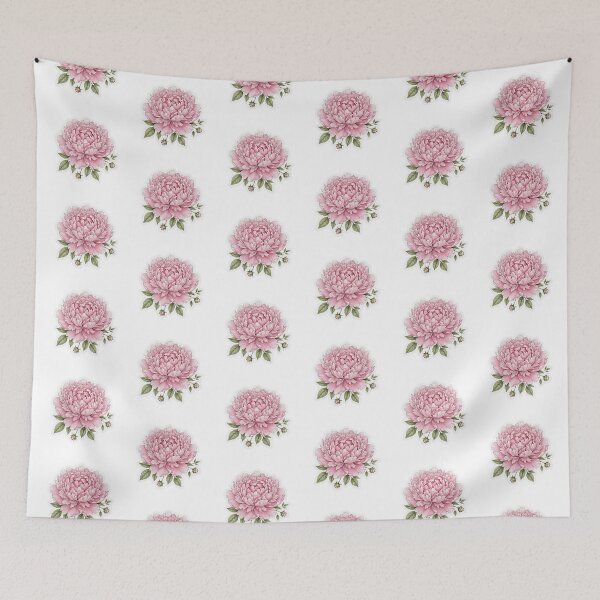 Item preview, Single Pink Peony | Vintage Botanical Flower Illustration | Cottagecore Minimalist Sticker designed and sold by Crystal Critters .