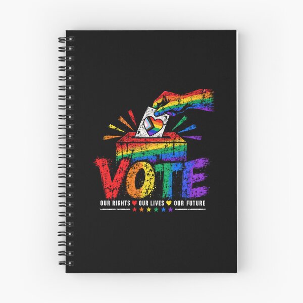 Item preview, LGBTQ Vote People Power – Pride Equality Democracy designed and sold by TEEJAMBOREE.