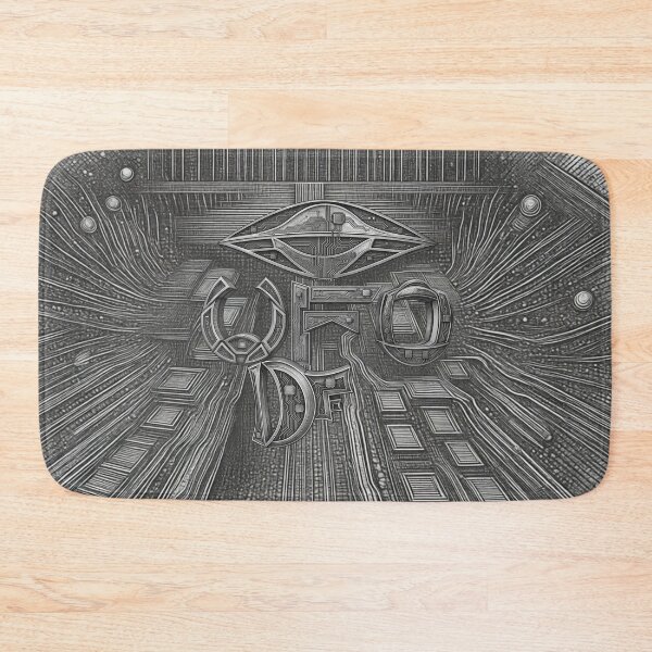 Item preview, UFO DF — Futuristic Multiverse Artifact designed and sold by dragon580 // Waaa… the killer shark ran away.