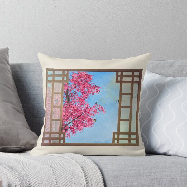 Item preview, Blossoms beyond the window designed and sold by Zestypickles.