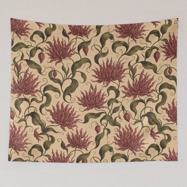 Item preview, Vintage Glory Lily Pattern designed and sold by cbfineart.