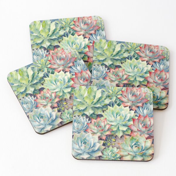 Item preview, Succulent Garden Illustration designed and sold by Serene Strokes Art.