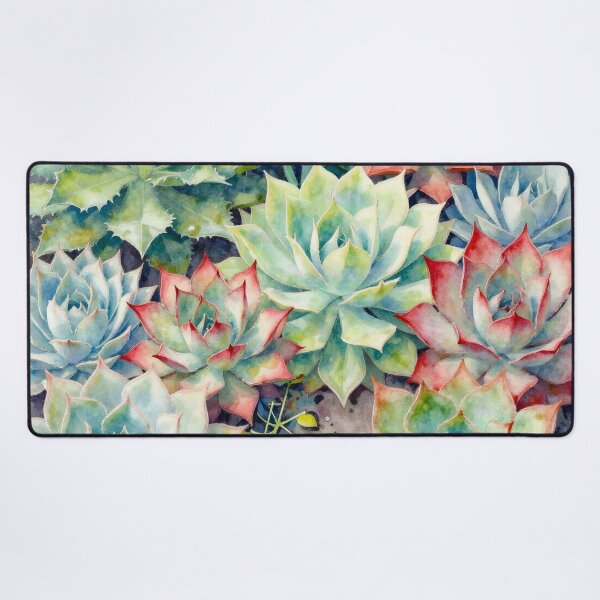 Item preview, Succulent Garden Illustration designed and sold by Serene Strokes Art.