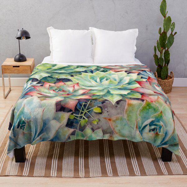 Item preview, Succulent Garden Illustration designed and sold by Serene Strokes Art.