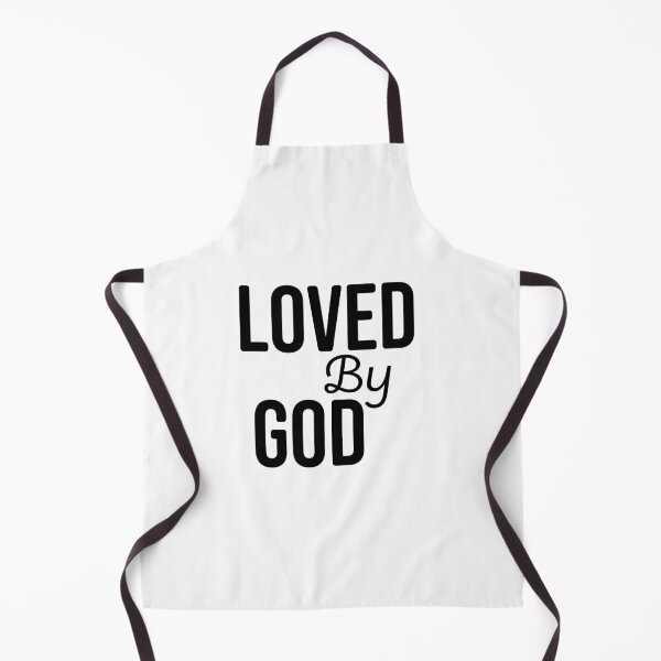 Item preview, Loved By God – Christian Faith Typography T-Shirt Design designed and sold by CrossCrafted.