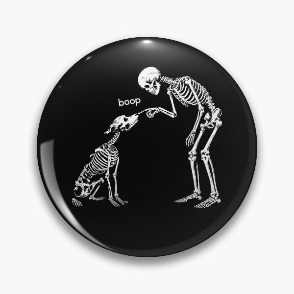 Item preview, Funny Skeleton Boop Dog Halloween designed and sold by suhairee-studio.