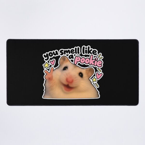 Item preview, You smell like a pookie - crazy hamster  designed and sold by MileAMinBrain.