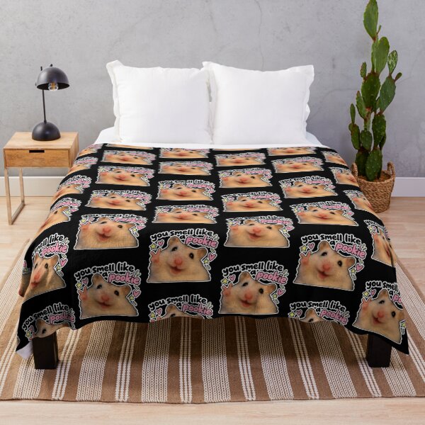 Item preview, You smell like a pookie - crazy hamster designed and sold by MileAMinBrain.