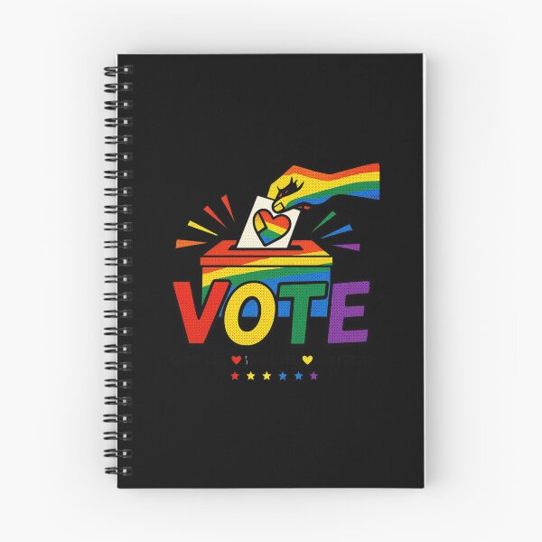 Item preview, LGBTQ Vote People Power – Pride Equality Democracy designed and sold by TEEJAMBOREE.