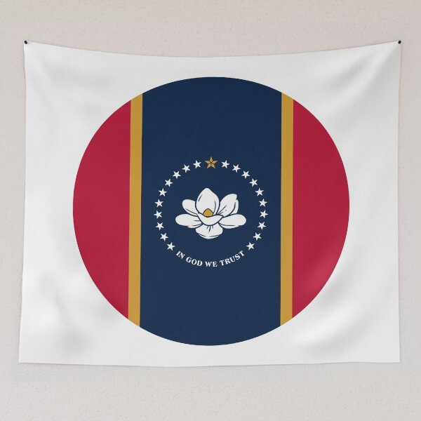 Item preview, Mississippi Circle Flag Moving Away Gift, Homesick MS Present designed and sold by shitpostee.