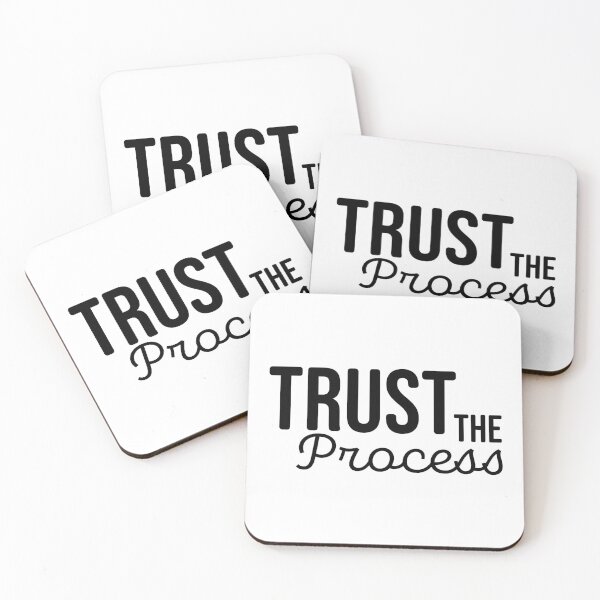 Item preview, Trust The Process – Christian Faith Typography T-Shirt Design designed and sold by CrossCrafted.