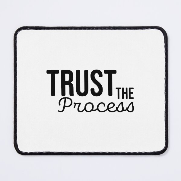 Item preview, Trust The Process – Christian Faith Typography T-Shirt Design designed and sold by CrossCrafted.