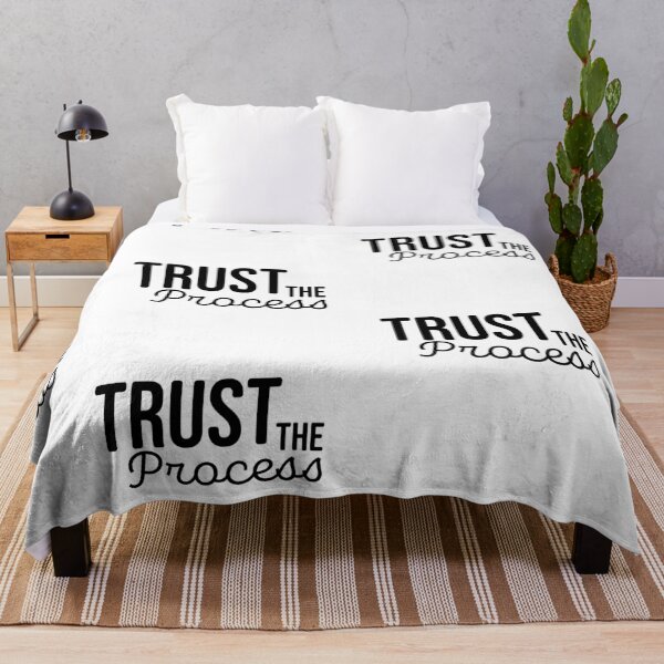 Item preview, Trust The Process – Christian Faith Typography T-Shirt Design designed and sold by CrossCrafted.