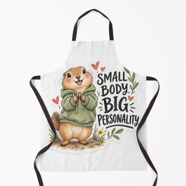 Item preview, Small Body, Big Personality designed and sold by Paw&Giggle.
