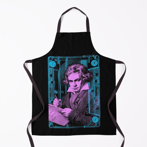 Item preview, Beethoven Classical Music Composer Playlist Cassette Pop Art designed and sold by GrandeDuc.