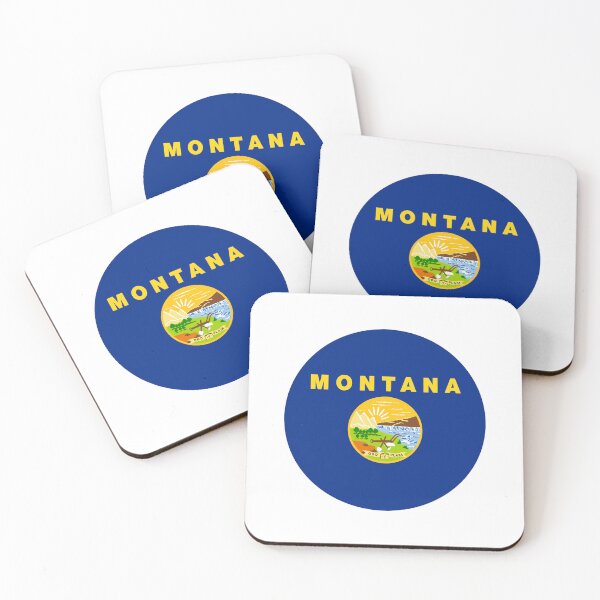 Item preview, Montana Circle Flag Moving Away Gift, Homesick MT Present designed and sold by shitpostee.