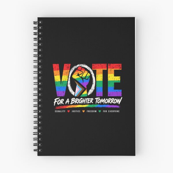 Item preview, LGBTQ Vote People Power – Pride Equality Democracy designed and sold by TEEJAMBOREE.