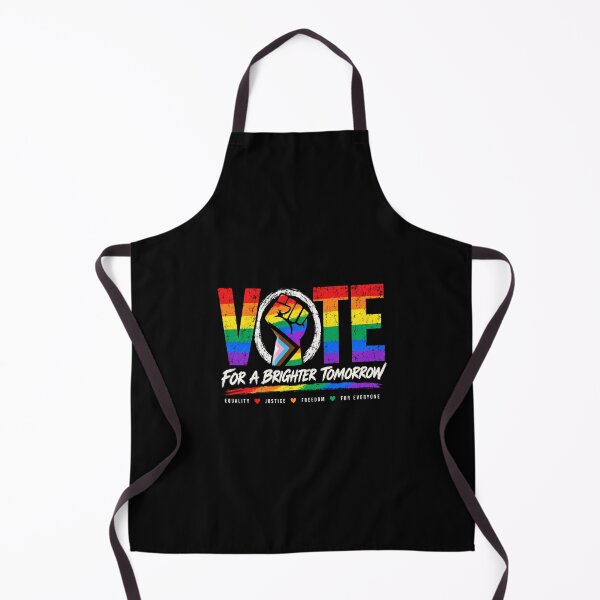Item preview, LGBTQ Vote People Power – Pride Equality Democracy designed and sold by TEEJAMBOREE.