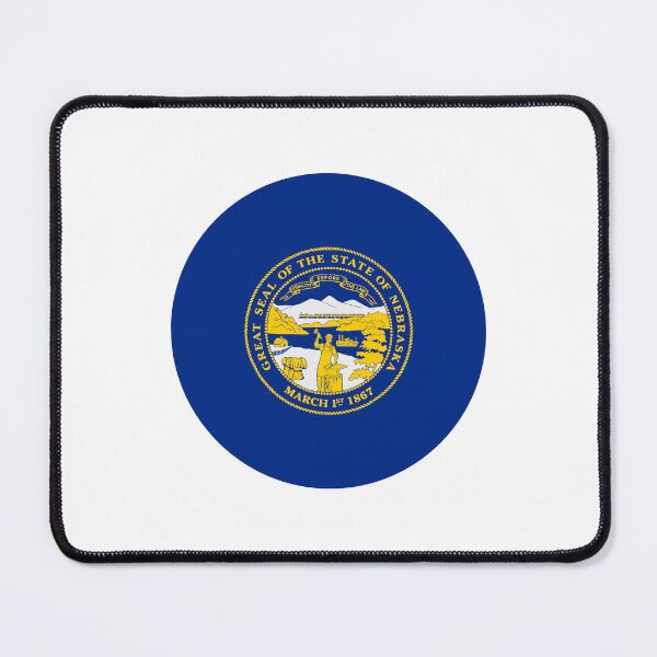 Item preview, Nebraska Circle Flag Moving Away Gift, Homesick NE Present designed and sold by shitpostee.